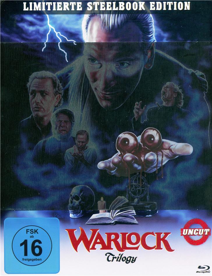 Warlock 1-3 Limited Edition, Steelbook, Uncut, 3 Blu-rays