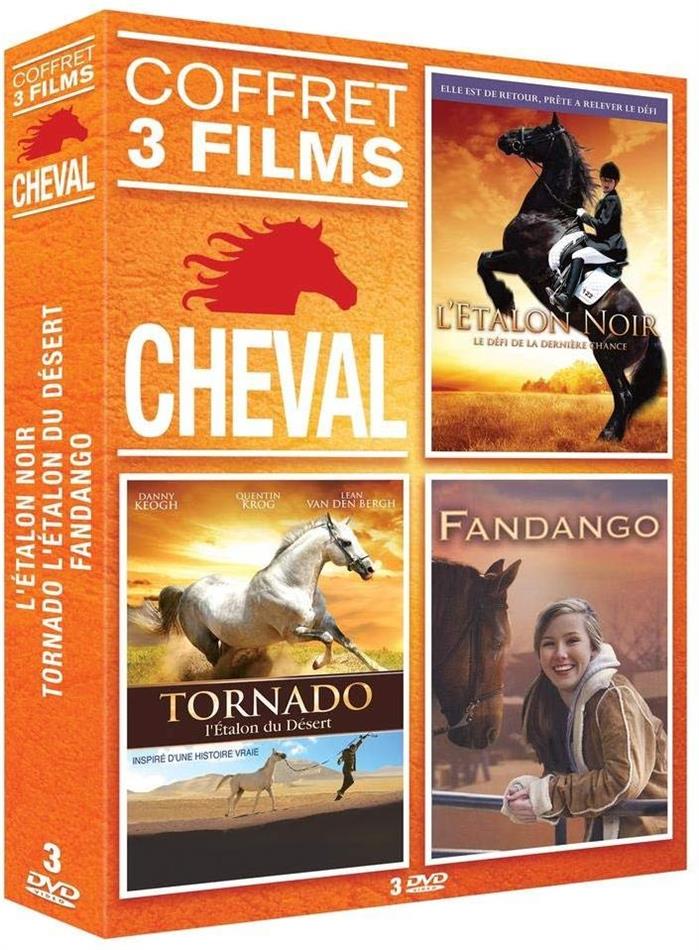 Cheval - Coffret 3 Films - L'étalon Noir / Tornado - L'étalon du désert / Fandango 3 DVDs