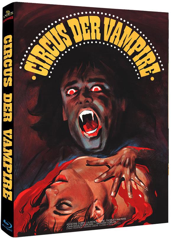 Circus der Vampire (1972) Cover B, Hammer Edition, Limited Edition, Mediabook