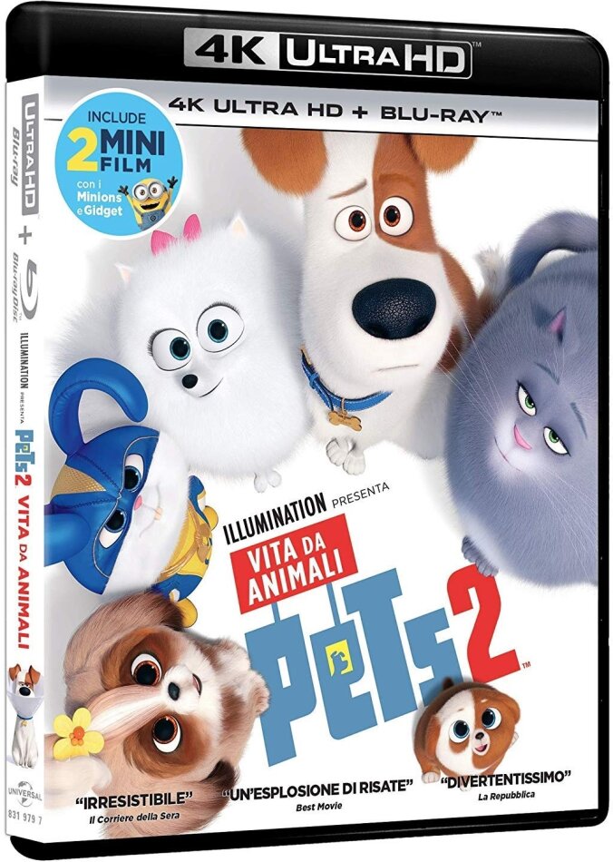Pets 2 - Vita da animali (2019) 4K Ultra HD + Blu-ray