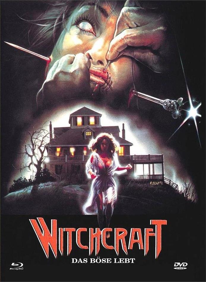 Witchcraft - Das Böse lebt (1988) Cover A, Édition Limitée, Mediabook, Uncut, Blu-ray + DVD