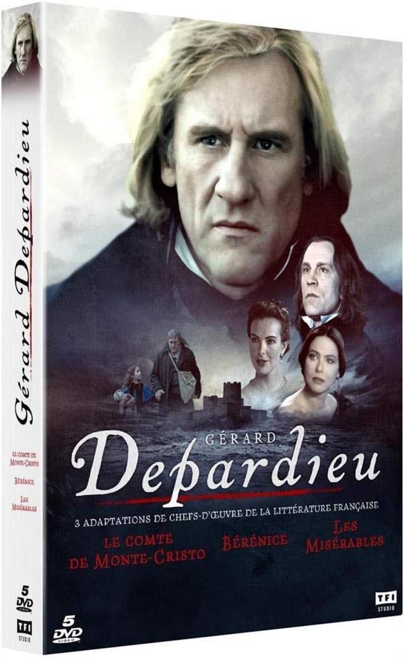 Gérard Depardieu - Le Comte de Monte-Cristo / Bérénice / Les Misérables 3 DVD