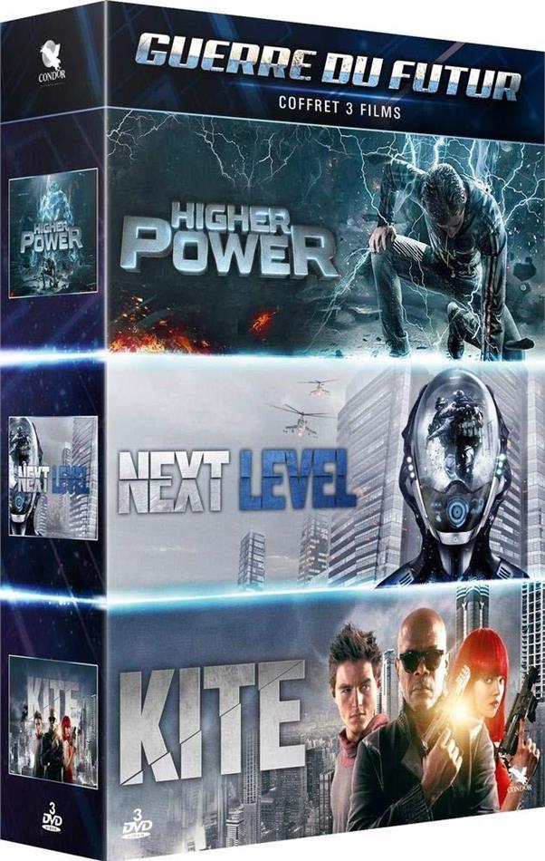 Guerre du futur - Coffret 3 Films - Higher Power / Next Level / Kite 3 DVDs