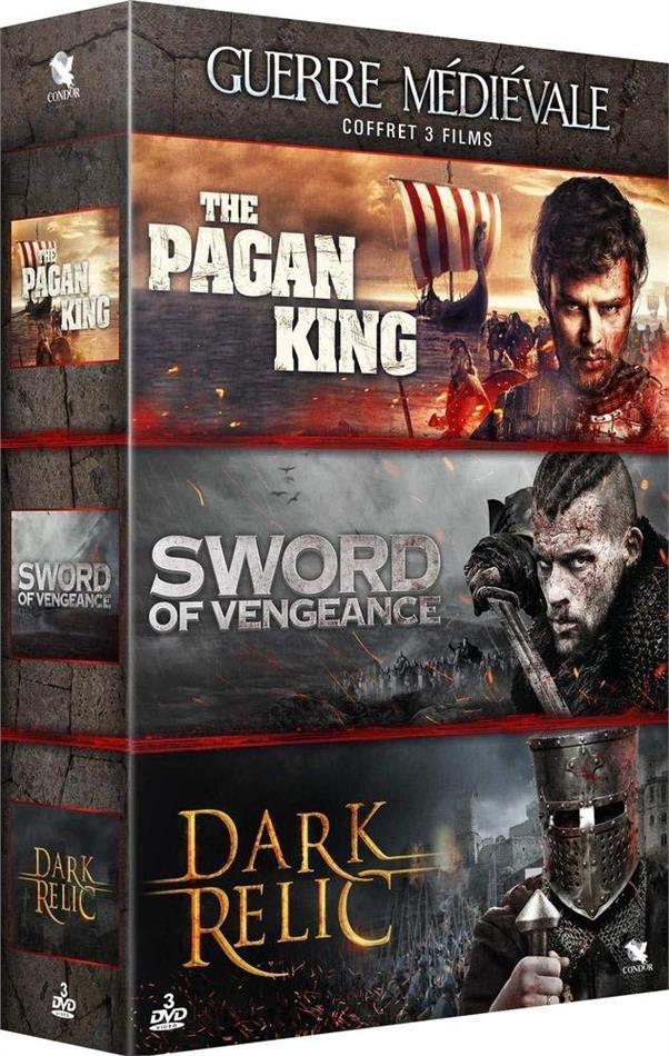 Guerre Médiévale - Coffret 3 Films - The Pagan King / Sword of Vengeance / Dark Relic 3 DVDs