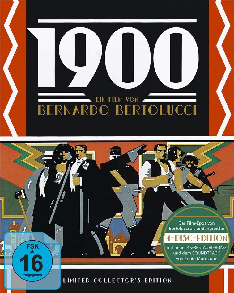 1900 (1976) Limited Collector's Edition, 3 Blu-rays + CD