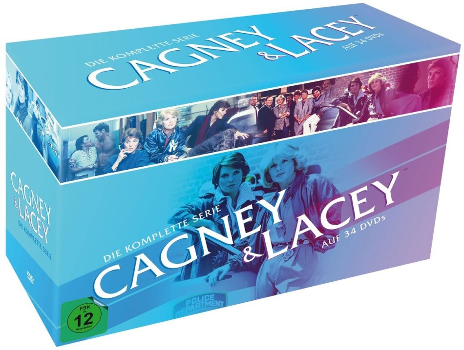 Cagney & Lacey - Die komplette Serie 34 DVDs