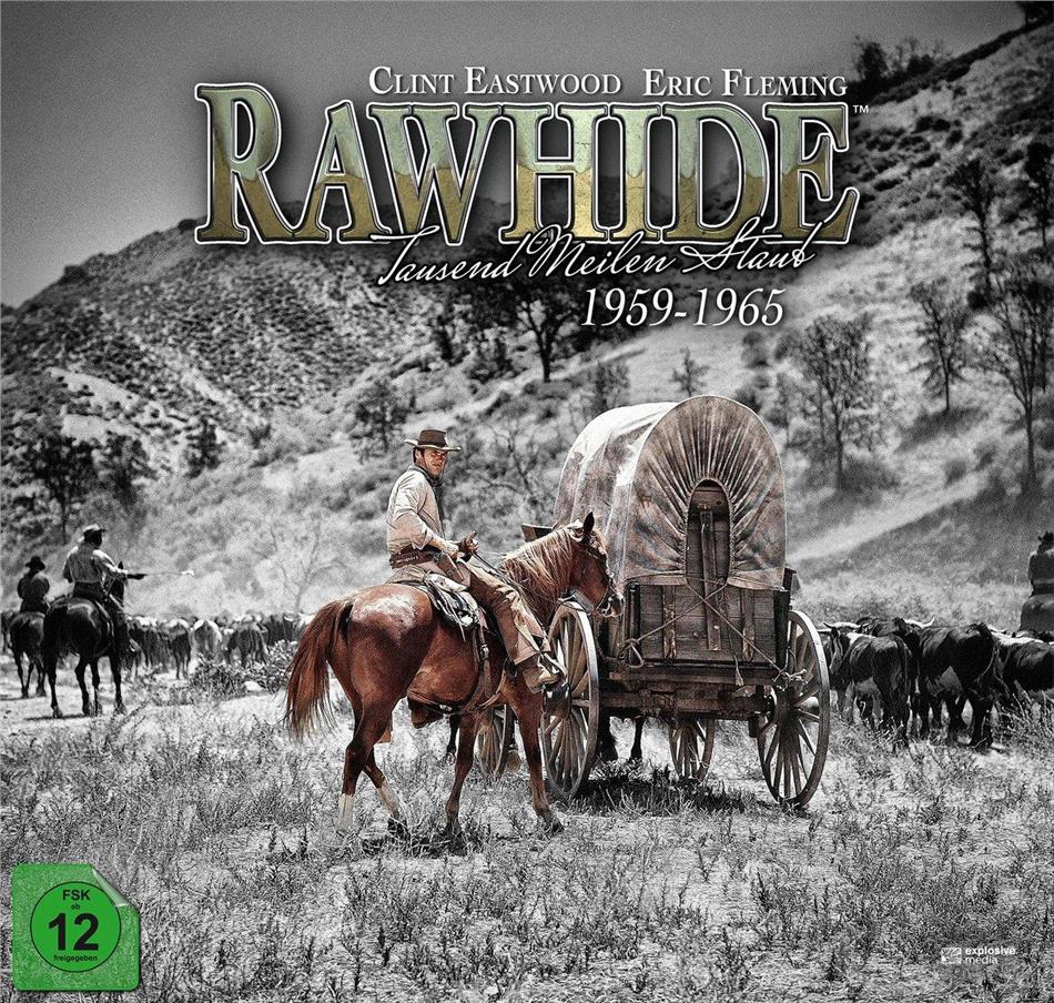 Rawhide - Tausend Meilen Staub - Die komplette Serie Collector's Edition, Limited Edition, Blu-ray + 59 DVDs