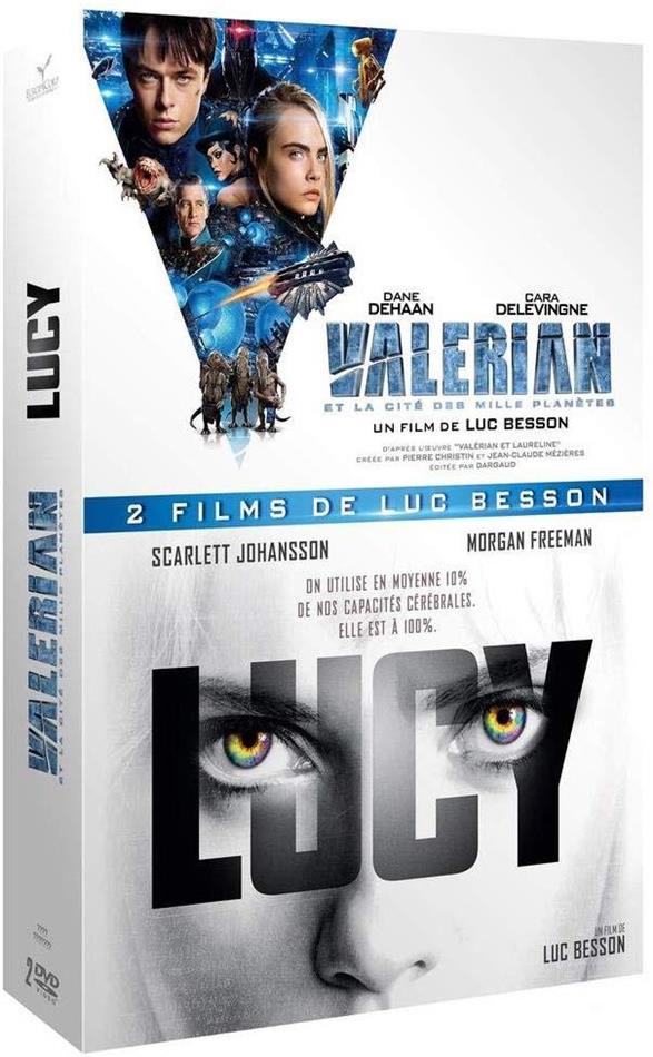 Valérian et la Cité des Mille Planètes (2017) / Lucy (2014) 2 DVDs