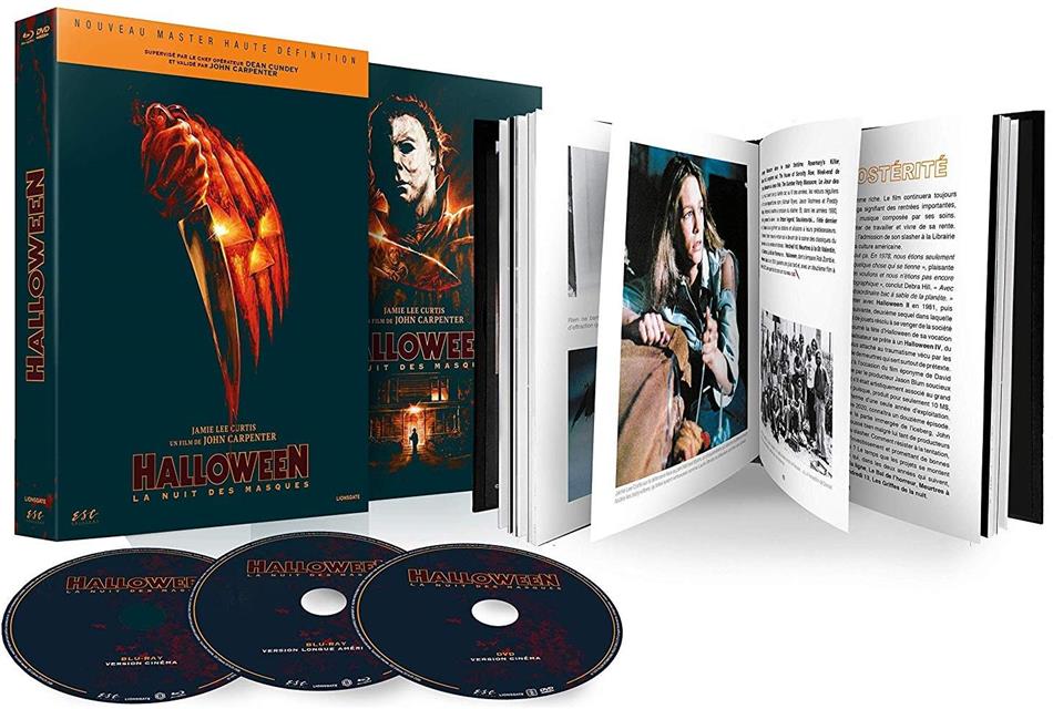 Halloween - La nuit des masques (1978) Édition Limitée, Mediabook, Blu-ray + DVD