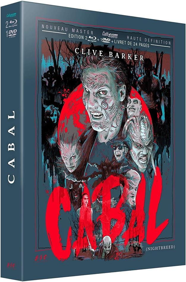 Cabal - Nightbreed (1990) Édition Collector, 2 Blu-ray + DVD
