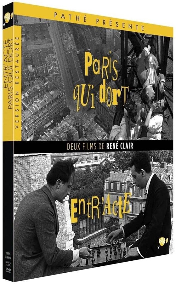 Paris qui dort / Entr'acte (1924) Restaurierte Fassung, Blu-ray + DVD