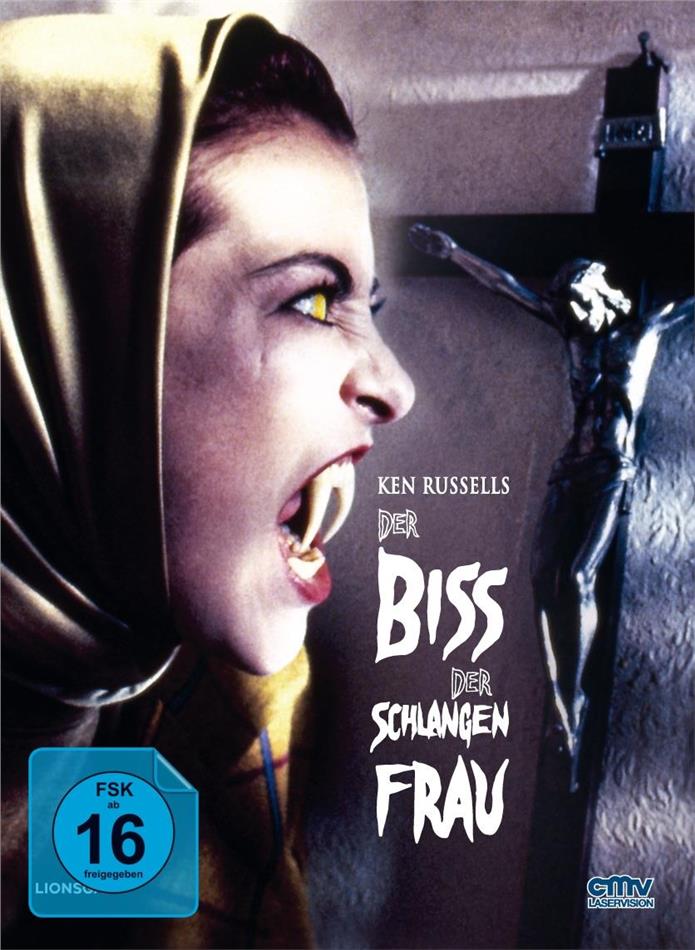 Der Biss der Schlangenfrau (1988) Cover B, Limited Edition, Mediabook, Blu-ray + DVD