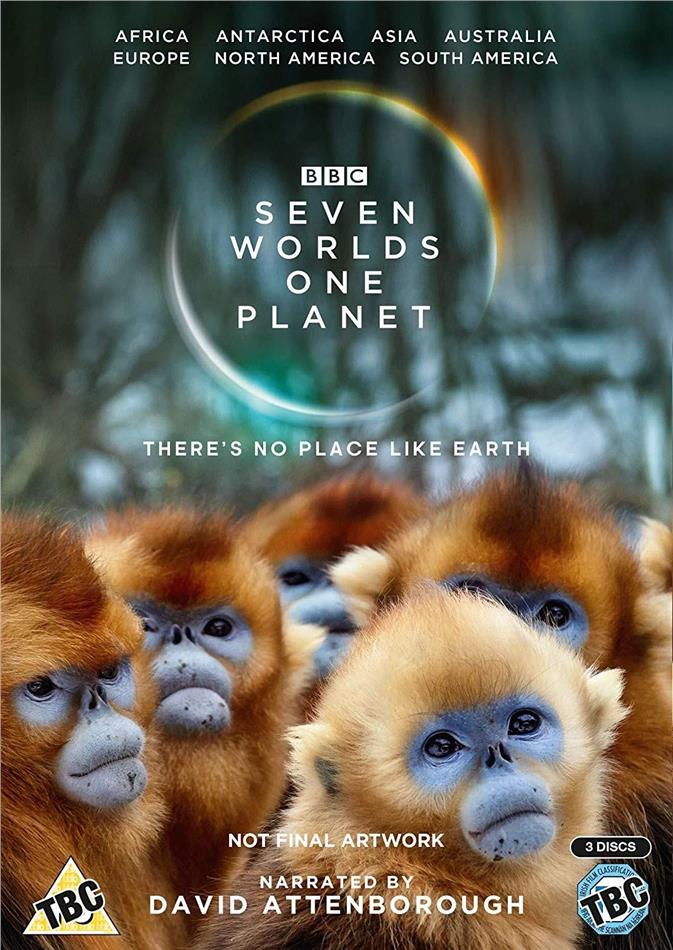 Seven Worlds - One Planet BBC, 3 DVDs