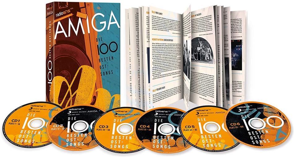 Radio Eins präs.: Die 100 besten Ostsongs (Amiga) 6 CDs
