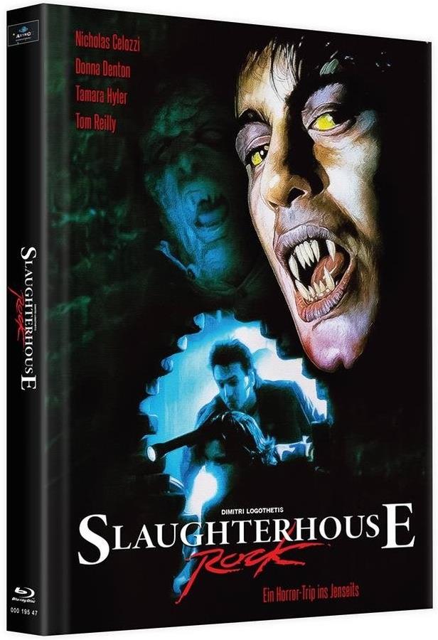 Slaughterhouse Rock (1987) Cover C, Édition Limitée, Mediabook, 2 Blu-ray + DVD