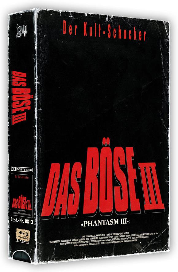 Das Böse 3 (1994) VHS Box, + Poster, Uncut, Blu-ray + 2 DVDs