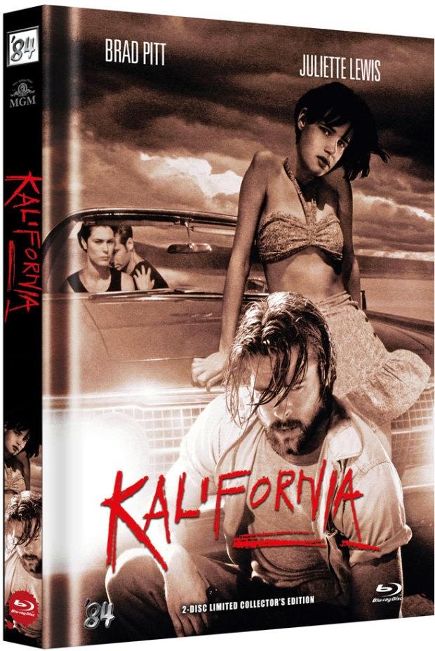 Kalifornia (1993) Cover C, Limited Collector's Edition, Mediabook, Uncut, Blu-ray + DVD