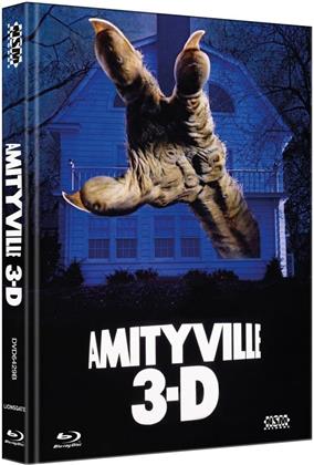 Amityville 3-D (1983) (Cover B, Limited Collector's Edition, Mediabook, Blu-ray + DVD)