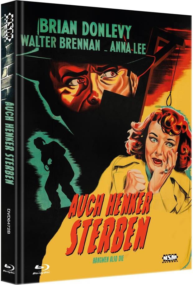 Auch Henker sterben (1943) Cover B, Limited Collector's Edition, Mediabook, Blu-ray + DVD
