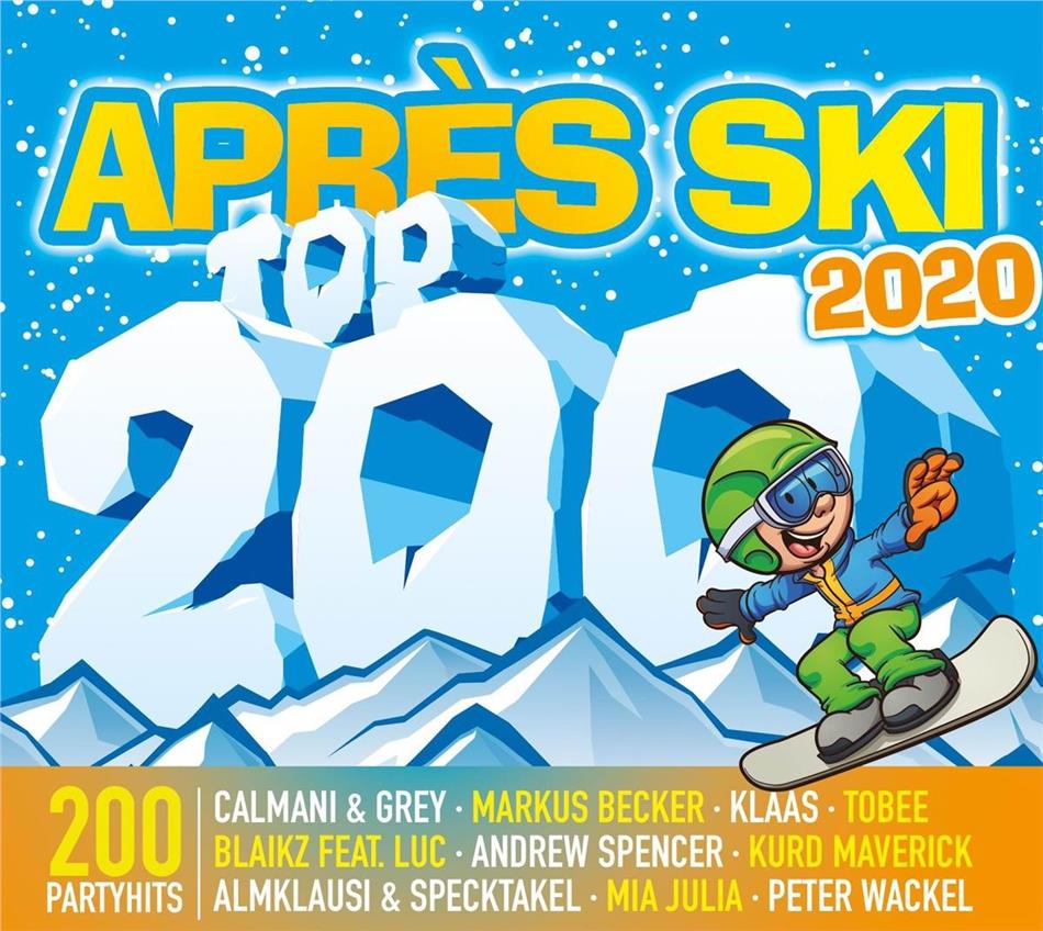 Apres Ski Top 200 2020 3 CDs