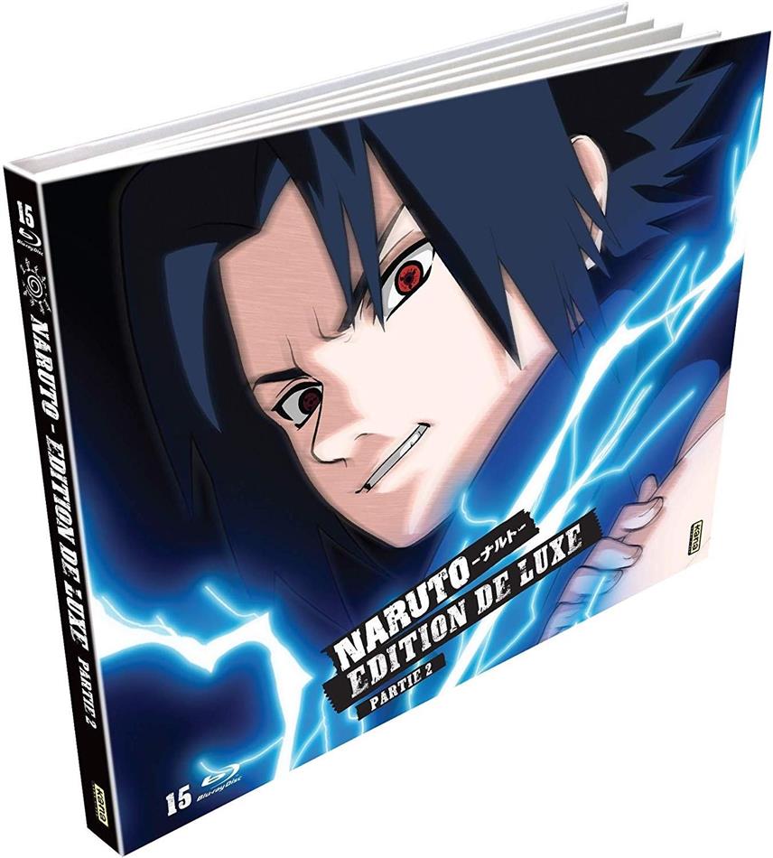 Naruto - Partie 2 - Épisodes 97 à 220 Deluxe Edition, Limited Edition, 15 Blu-rays