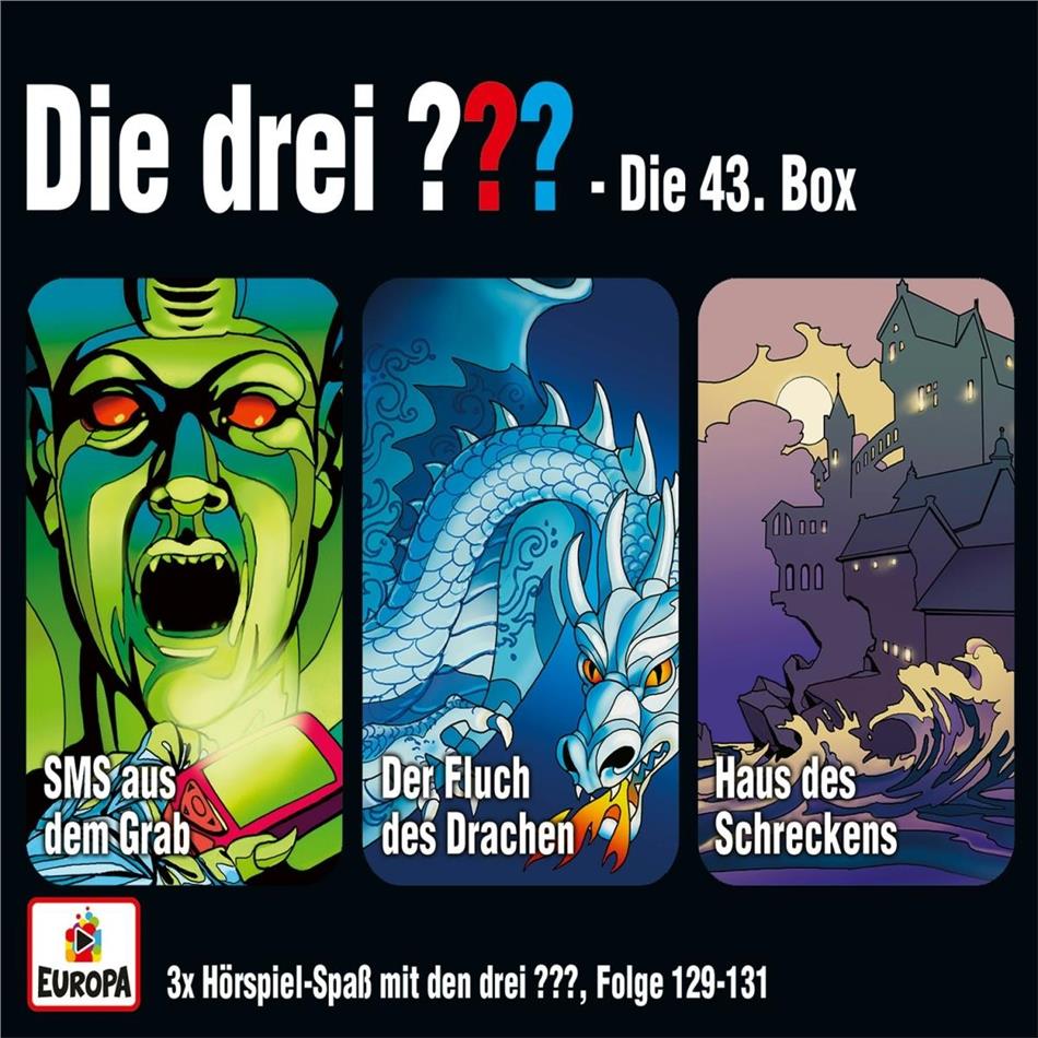 Die Drei ??? - 043/3er Box (Folgen 129,130,131) 3 CDs