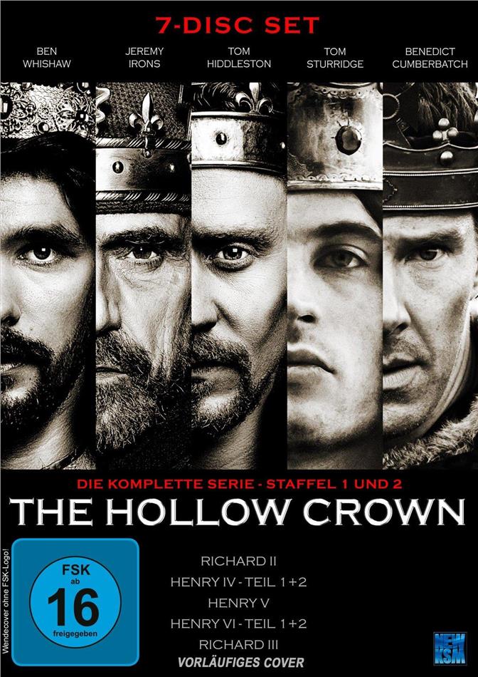 The Hollow Crown - Die komplette Serie - Staffel 1 und 2 7 DVDs