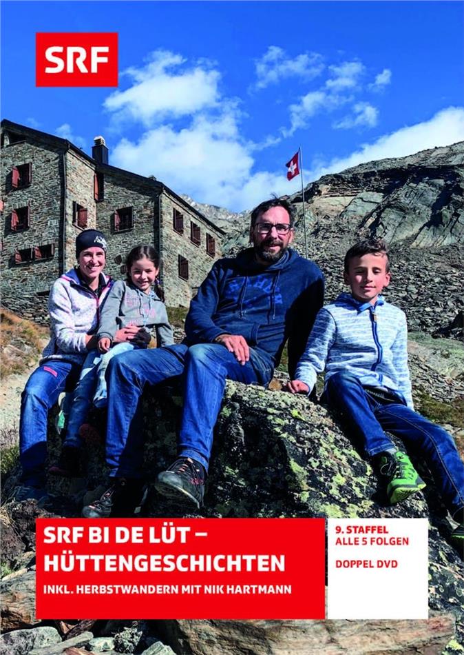 SRF bi de Lüt - Hüttengeschichten - Staffel 9 - inkl. Herbstwandern mit Nik Hartmann 2 DVDs