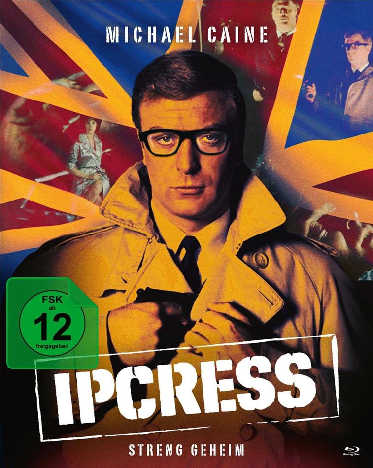 Ipcress - Streng geheim (1965) Mediabook, 2 Blu-rays + DVD
