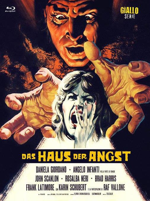 Das Haus der Angst (1974) Eurocult Collection, Cover A, Giallo Serie, Limited Edition, Mediabook