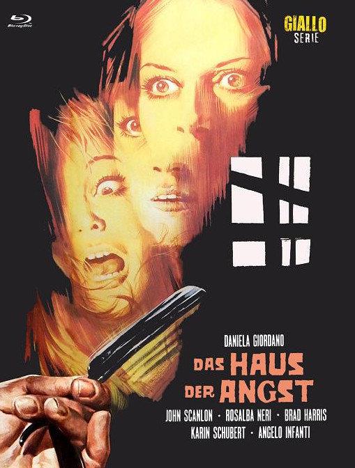 Das Haus der Angst (1974) Eurocult Collection, Cover C, Giallo Serie, Limited Edition, Mediabook, Blu-ray + DVD