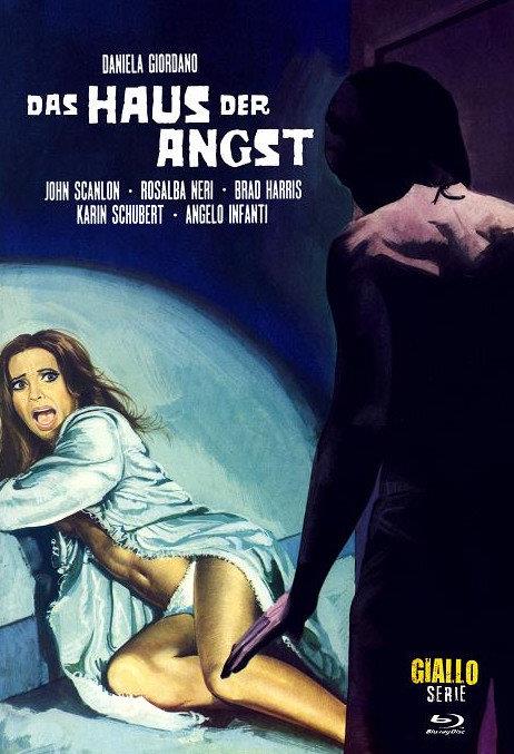 Das Haus der Angst (1974) Eurocult Collection, Cover B, Giallo Serie, Limited Edition, Mediabook, Blu-ray + DVD