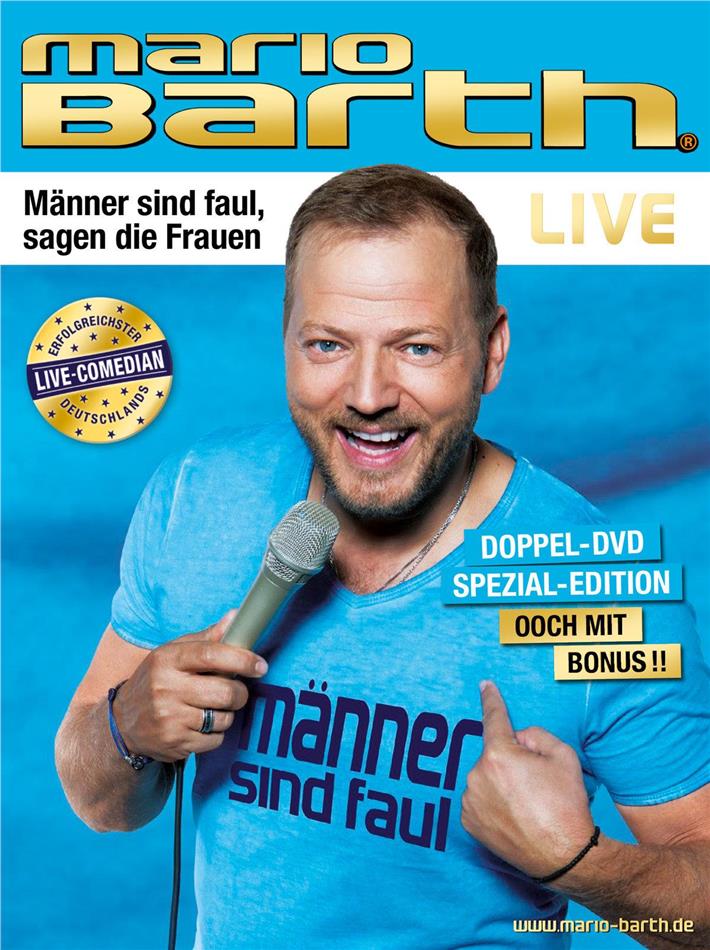 Mario Barth - Männer sind faul, sagen die Frauen Special Edition, 2 DVDs