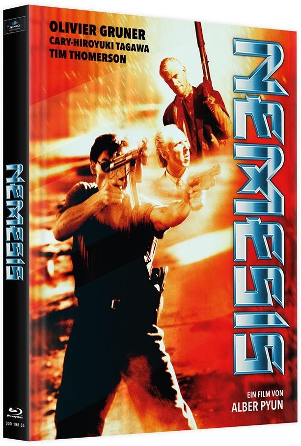 Nemesis (1992) Cover B, Limited Edition, Mediabook, Remastered, Uncut, 2 Blu-rays + 2 DVDs