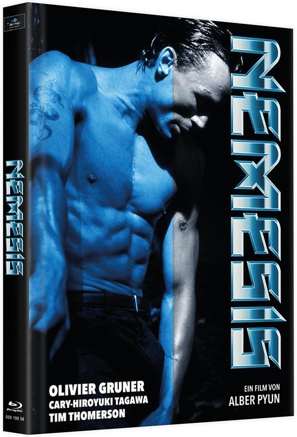 Nemesis (1992) Cover C, Limited Edition, Mediabook, Remastered, Uncut, 2 Blu-rays + 2 DVDs