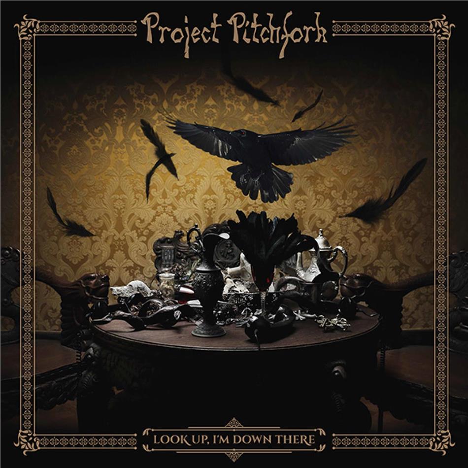 Project Pitchfork - Look Up, I'm Down There Édition Limitée, Gold Vinyl, LP + CD