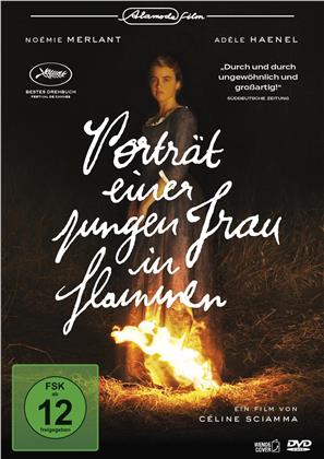 Portr&auml;t einer jungen Frau in Flammen (2019)