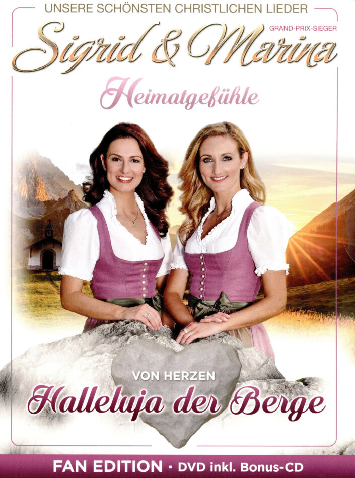 Sigrid & Marina - Halleluja der Berge Fan Edition, DVD + CD