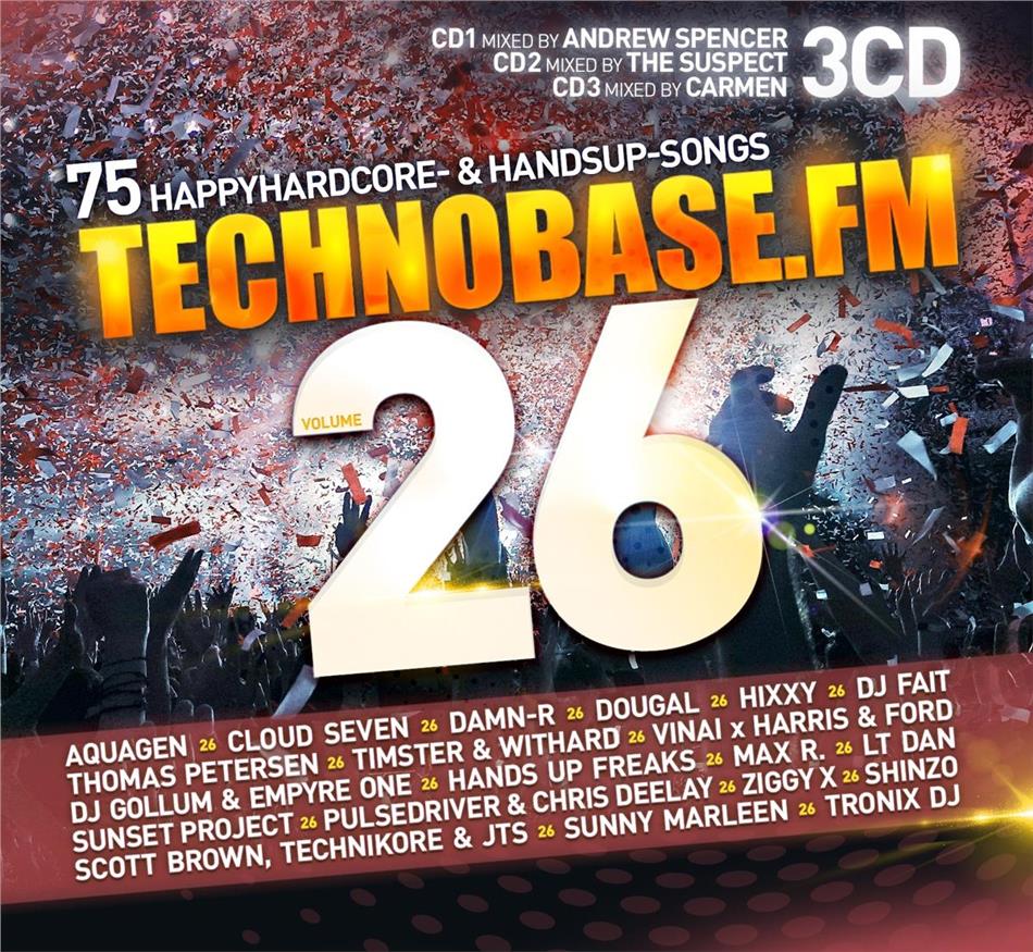 TechnoBase.FM Vol.26 3 CDs