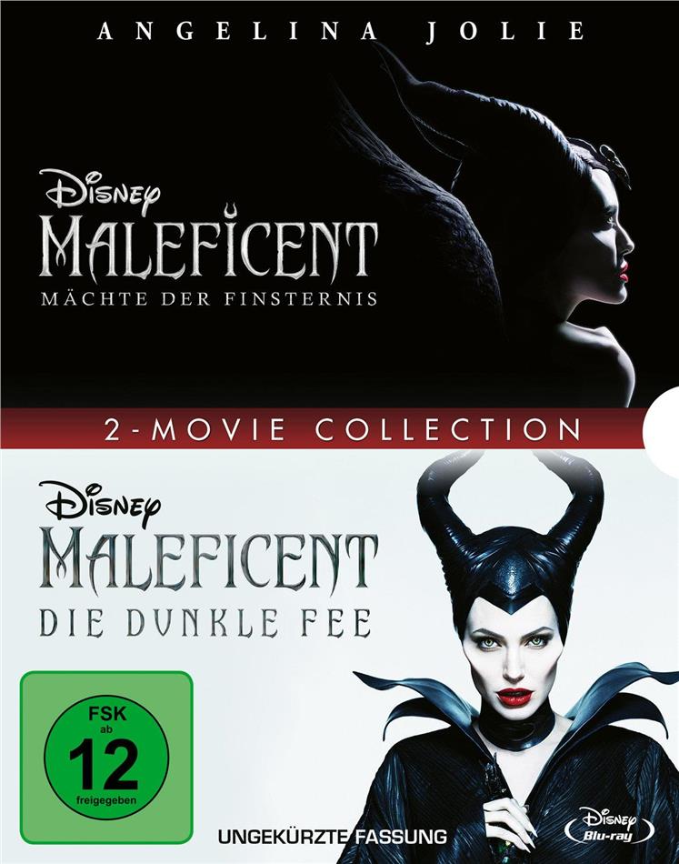 Maleficent - Die dunkle Fee / Maleficent 2 - Mächte der Finsternis - 2-Movie Collection 2 Blu-rays