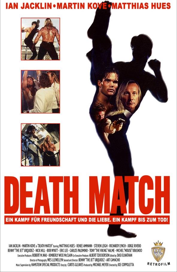 Death Match (1994) Grosse Hartbox, Cover A, Limited Edition, Uncut