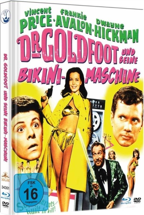 Dr. Goldfoot und seine Bikini-Maschine (1965) Mediabook, Blu-ray + DVD