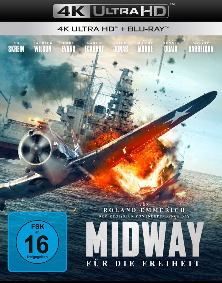 Midway - Für die Freiheit (2019) 4K Ultra HD + Blu-ray