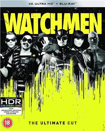 Watchmen (2009) (Ultimate Cut, 4K Ultra HD + Blu-ray)