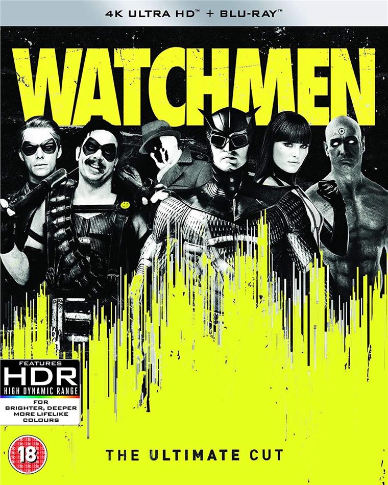 Watchmen (2009) Ultimate Cut, 4K Ultra HD + Blu-ray