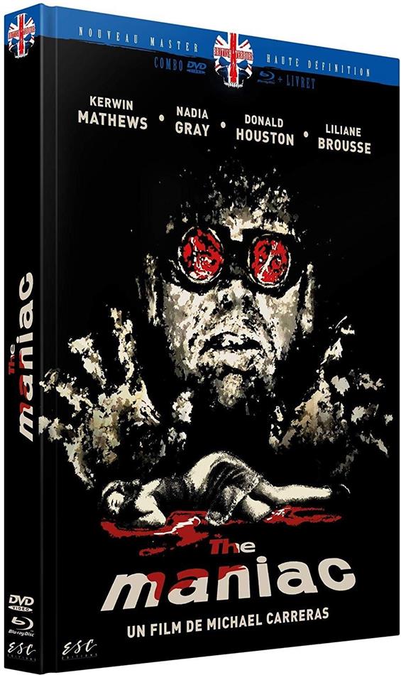 Maniac (1963) Limited Edition, Mediabook, Blu-ray + DVD