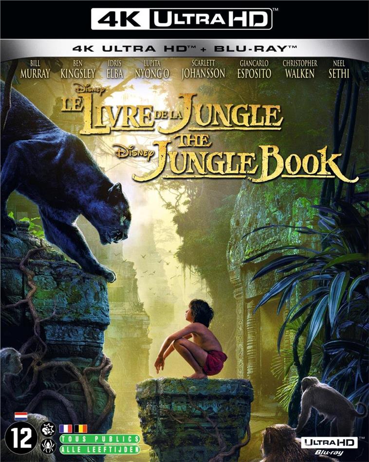 Le Livre de la jungle (2016) 4K Ultra HD + Blu-ray