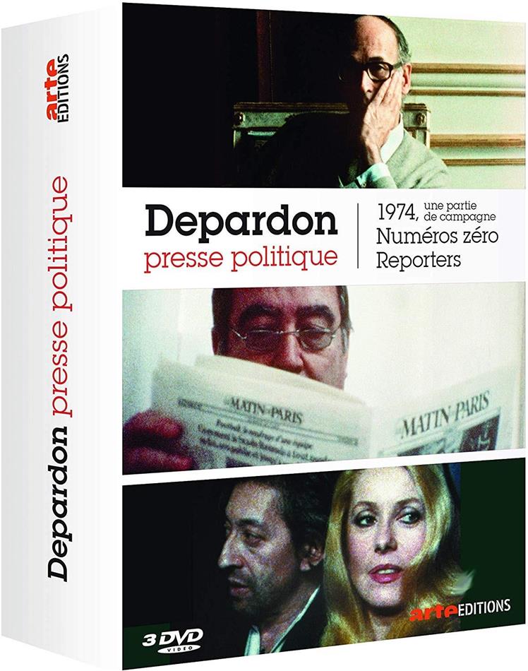 Depardon presse politique - 1974, une partie de campagne / Numéros zéro / Reporters 3 DVDs