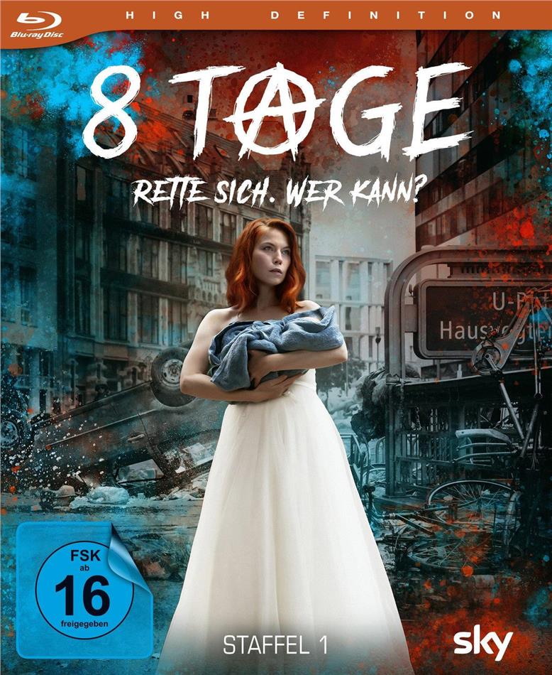 8 Tage - Rette sich. Wer kann? - Staffel 1 Schuber, Digibook, 2 Blu-rays