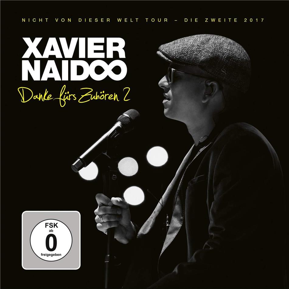 Xavier Naidoo - Danke fürs Zuhören 2 - Nicht von dieser Welt Tour 2 CD + DVD